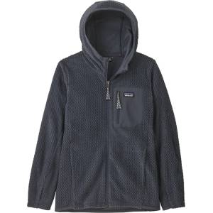 Patagonia Детско поларено яке Patagonia Kid's R1 Air Full-Zip Hoody Fleece jacket - Smolder Blue - размер XS (703-4108-0211)