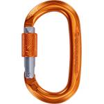 Skylotec Винтов карабинер Skylotec Obx BG Screwgate carabiner - Orange / Grey - размер Brilock (322-0253-0111)