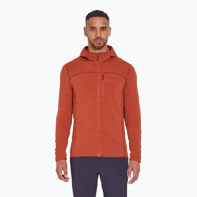 Pánská mikina Rab Ascendor Light Hoody tuscan red