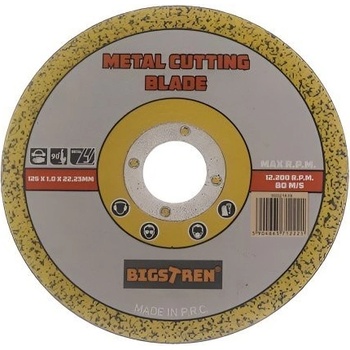 Bigstren Řezný kotouč 125 mm 21639 50 ks