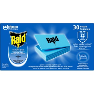 Raid ТАБЛЕТКИ raid ПРОТИВ КОМАРИ 30бр (1100038658)