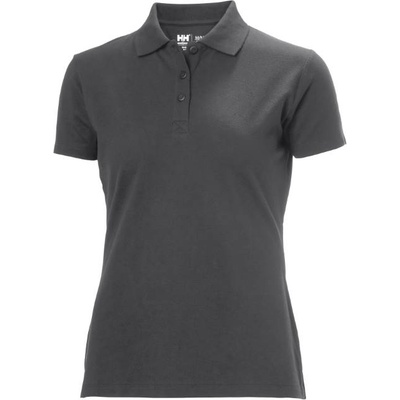 Helly Hansen clasic 79168 / Дамска поло тениска - тъмносива xxl (59916867005)