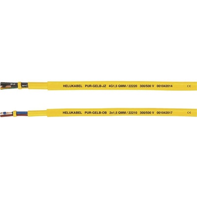 Helu PUR-Yellow JB 22216-1000 el. kábel hadicový 3 G 2.5 mm² 1000 m žltá