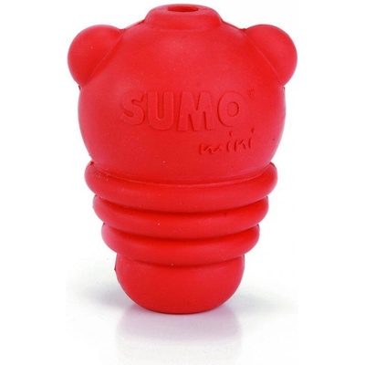 Beeztees Sumo Mini Play XS červený 5,5 x 5,5 x 7 cm