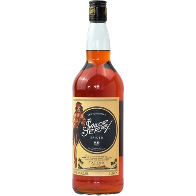 Sailor Jerry Spiced 1 l (holá láhev)