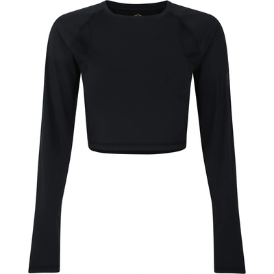 Umbro Къса блуза Umbro Pro Training Cropped LS Top - Black