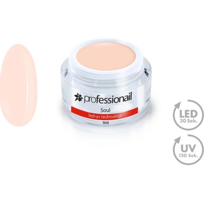 Professionail Farebný LED-UV gél Soul 5 ml