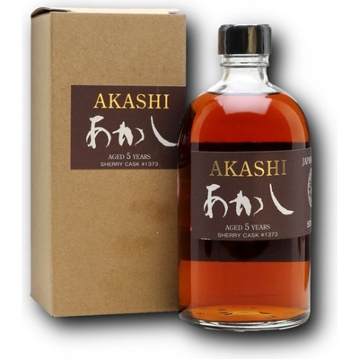 Akashi Sherry Cask 5y 50% 0,5 l (kartón)