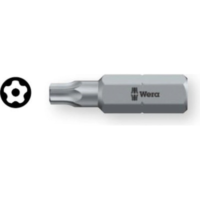 Bit 10IPR/25mm, TORX PLUS , up. šestihran 1/4´´ 867/1 IPR, s otvorem, WERA, 134700