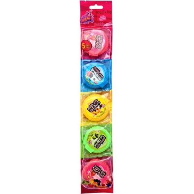 Sweet Flash žvýkačkové ovocné pásky 5 x 18 g