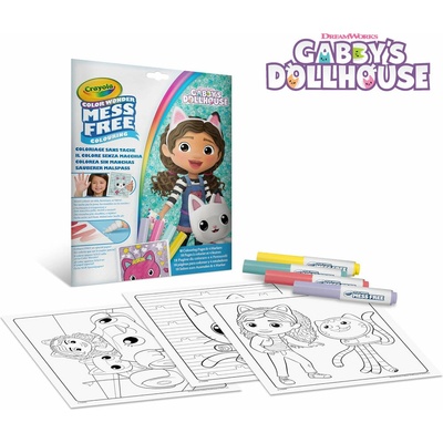 Crayola Omaľovánkový set Gábinin kúzelný domček