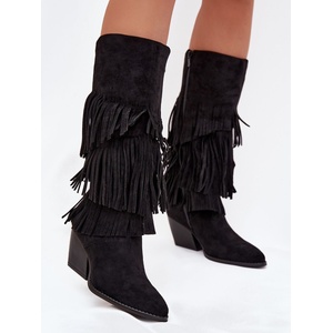 Step in style Дамски ботуши с ток модел 217822 Step in style