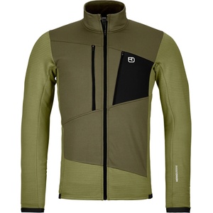 Ortovox Мъжко вълнено яке Ortovox Fleece Grid Jacket Fleece jacket - Wild Herbs (005-5247-0811)