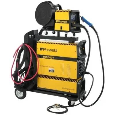 ProWELD Инверторен заваръчен апарат + телоподаващо устройство ProWELD MIG 500Y/ 400V (4551000011)