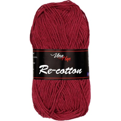 Příze Re-cotton 81136 bordó