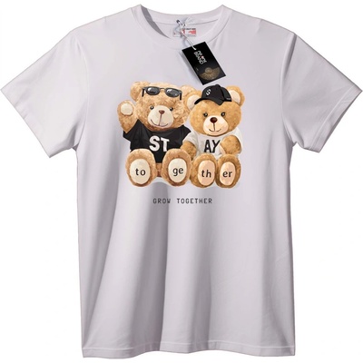 NOONEBRAND Тениска Мечета Заедно - 2XL, White