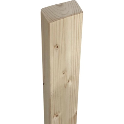 Plotovky dřevěné zkosené, smrk, AB kvalita, 18×82×1790 mm