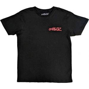 Gorillaz Cult of Gorillaz (Back Print) Black XL Риза (GORTS22MB04)