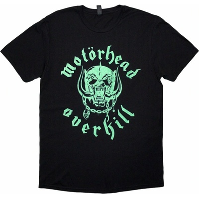 Motörhead tričko Overkill Lyric čierna