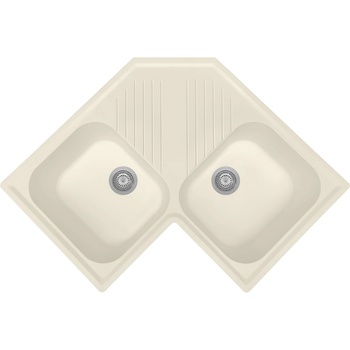 Plados Plados КУХНЕНСКА МИВКА atlantic 83-20 830x500 КРЕМ (fta8320/56)