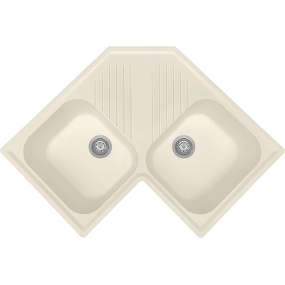 Plados Plados КУХНЕНСКА МИВКА atlantic 83-20 830x500 КРЕМ (fta8320/56)