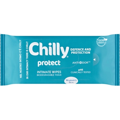 Chilly Intima Protect ubrousky pro intimní hygienu 12 ks