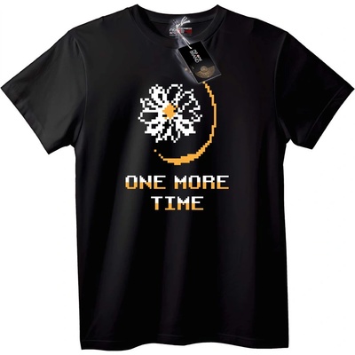 NOONEBRAND Тениска Пиксел Цвете - 3XL, Black
