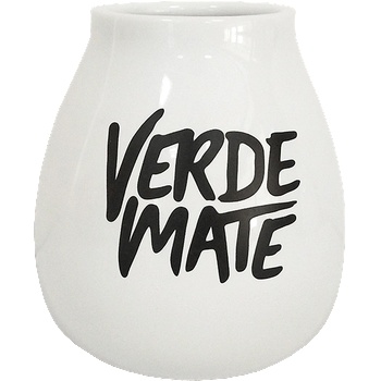 Verde Mate Керамичен калабас бял - Verde Mate
