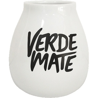 Verde Mate Керамичен калабас бял - Verde Mate