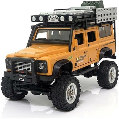 AMEWI RC auto AMEWI D90X28 METALL Crawler 4WD žlutá 1:28
