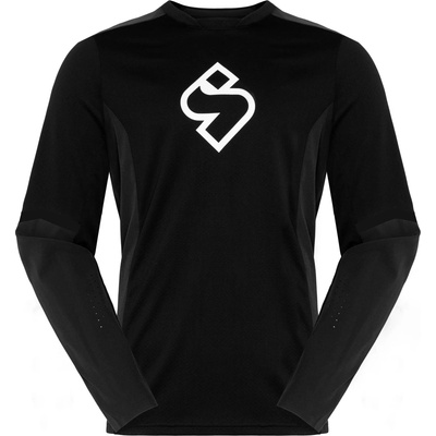 Sweet Protection Мъжка фланелка с дълъг ръкав за колоездене Sweet Protection Hunter II Park Long Sleeve Cycling jersey - Black - размер M (056-4023-0112)
