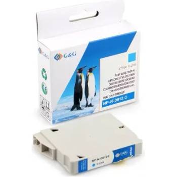 Compatible ГЛАВА ЗА EPSON STYLUS D88 Photo Editon/D68Pe/D88PE/DX 4800/4850/4200/3800/3850 - Cyan - T061240 - G&G (200EPST0612 G)