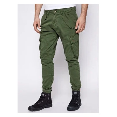 Alpha Industries Текстилни панталони Combat 126215 Зелен Slim Fit (Combat 126215)