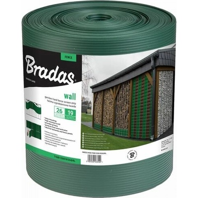 Bradas 0,19 m x 26 m green 1200g/m²