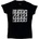 The Beatles Hard Days Night Faces Mono Black S Дамски Риза (BEATHBTEE09LB01)