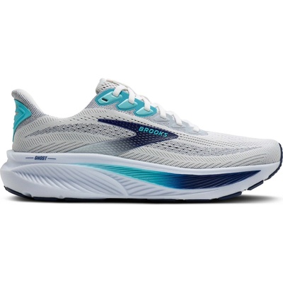 BROOKS Мъжки маратонки Brooks Ghost 17 Running Shoes Mens - White/Blue