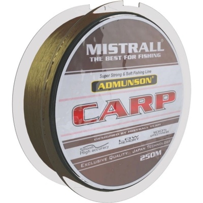 Mistrall Admunson carp brown 250 m 0,25 mm