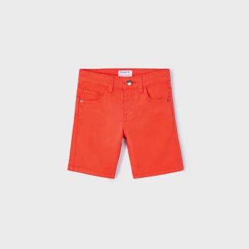 Mayoral Къси панталони 5 джоба памук в червен цвят за мини момче Майорал
