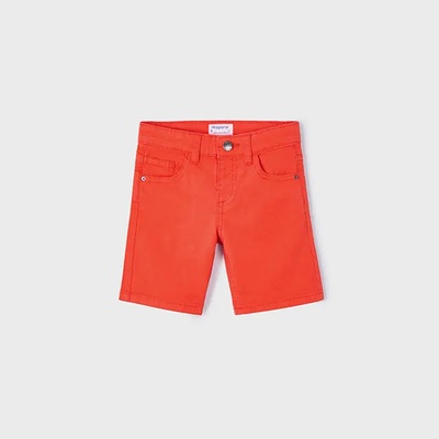 Mayoral Къси панталони 5 джоба памук в червен цвят за мини момче Майорал