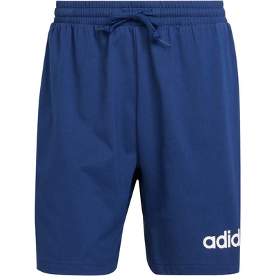adidas M LINEAR SJ SHORTS tmavo modrá Biela