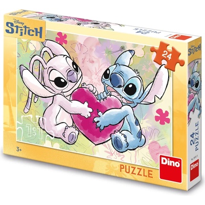 Dino - Puzzle Stitch: Love story - 1 - 39 piese