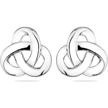 Image 1 of Swan Сребърни обици END658E Swan