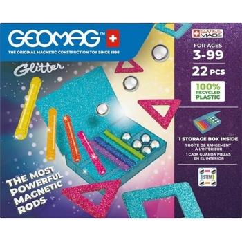 Geomag Glitter panels Recycled 22