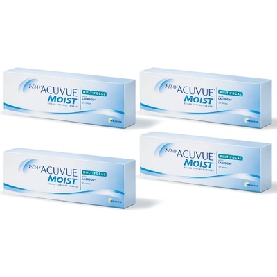 Johnson & Johnson 1 Day Acuvue Moist Multifocal 30 čoček 4 krabičky