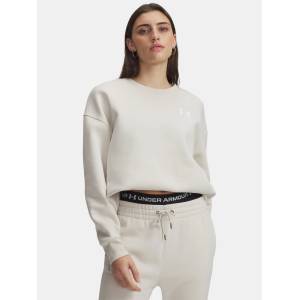 Under Armour Дамски суитшърт Under Armour UA Icon Fleece OS Crew Under Armour | Byal | ЖЕНИ | XS