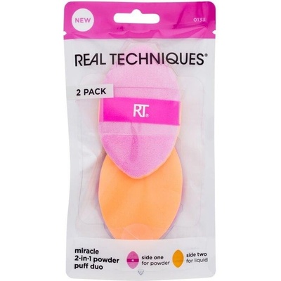 Real Techniques Miracle 2-In-1 hubka na make-up 2 ks