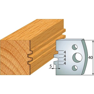 IGM Professional IGM Profil 075 - pár nožov 40x4mm SP F026-075