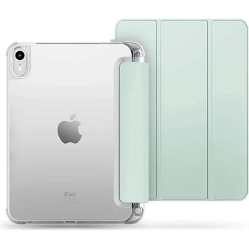 Tech-Protect SC Pen Hybrid Case - кожен кейс и поставка за iPad Air 5 (2022), iPad Air 4 (2020) (светлозелен)