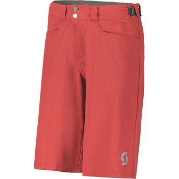 Scott Shorts Trail Flow pad červená