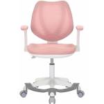 RFG Детски стол RFG Sweety White, до 100кг, меш, полипропиленова база, газов механизъм за регулиране на височината, розов (606LD2/WHITE/HZ3016)